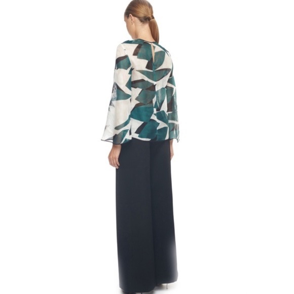 THEO SILK PRINTED BLOUSE - Picture 6 of 8